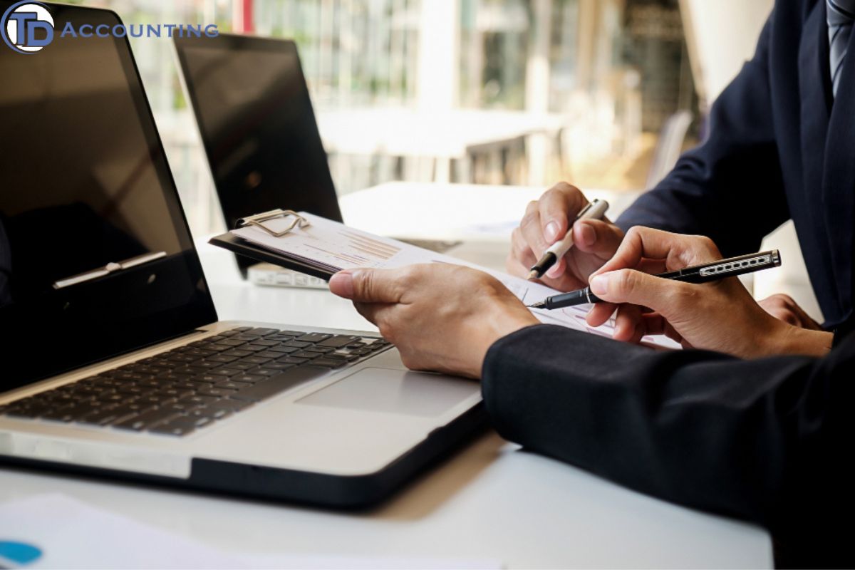 Professional account services for business financial management